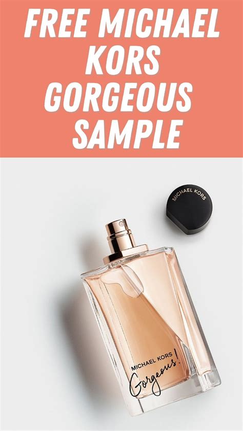 FREE Michael Kors Gorgeous Fragrance Sample 